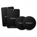 Suport auto Spigen (4 pack) Placa metalica MP-4P (000EP20342), cu Matte Cover Paint, negru