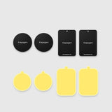 Suport auto Spigen (4 pack) Placa metalica MP-4P (000EP20342), cu Matte Cover Paint, negru