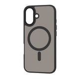 Husa pentru iPhone 16 Plus, Techsuit HaloFrost MagSafe Series, negru