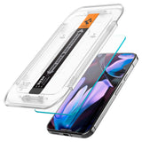 Folie de protectie pentru Google Pixel 9, Spigen (2 pack) Glas.tR EZ-FIT (AGL08442)