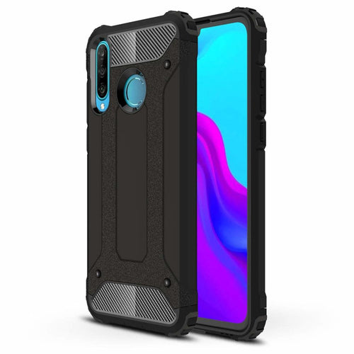 Husa pentru Huawei P30 Lite, Techsuit Hybrid Armor, negru