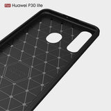 Husa pentru Huawei P30 Lite, Techsuit Carbon Silicone, albastru