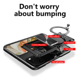 Husa pentru Google Pixel 9 Pro Fold, Techsuit CamGuard Pro, albastru