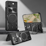 Husa pentru Google Pixel 9 Pro Fold, Techsuit CamGuard Pro, albastru