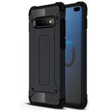 Husa pentru Samsung Galaxy S10 4G, Techsuit Hybrid Armor, negru
