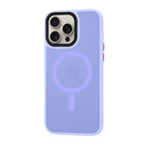 Husa pentru iPhone 16 Pro Max, Techsuit HaloFrost MagSafe Series, mov deschis