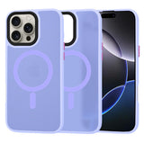 Husa pentru iPhone 16 Pro Max, Techsuit HaloFrost MagSafe Series, mov deschis