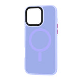 Husa pentru iPhone 16 Pro Max, Techsuit HaloFrost MagSafe Series, mov deschis