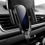 Suport auto Baseus Future (Suyl-WL01), Gravity Grip pentru Grila ventilatie, 360° Reglabil, 4, negru