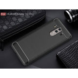 Husa pentru Huawei Mate 10 Pro, Techsuit Carbon Silicone, albastru