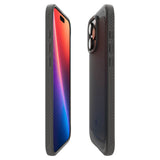 Husa pentru iPhone 16 Pro, Spigen Rugged Armor MagSafe (ACS08115), negru