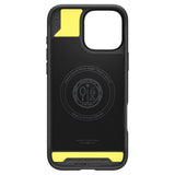 Husa pentru iPhone 16 Pro, Spigen Rugged Armor MagSafe (ACS08115), negru