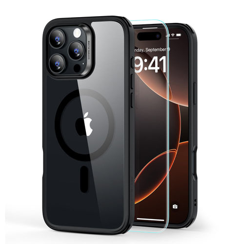 Folie ESR Classic, Hybrid, Halolock, Included, iPhone, 16, Pro, Max, Clear