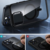 Folie ESR Classic, Hybrid, Halolock, Included, iPhone, 16, Pro, Max, Clear