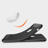 Husa pentru iPhone XR, Techsuit Carbon Silicone, albastru