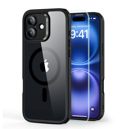 Folie ESR Classic, Hybrid, Halolock, Included, iPhone, 16, Plus, Clear