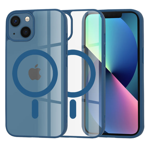Husa pentru iPhone 13, Techsuit MagSafe Pro, albastru