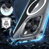 Folie ESR Classic, Hybrid, Halolock, Included, iPhone, 16, Pro, Max, Clear