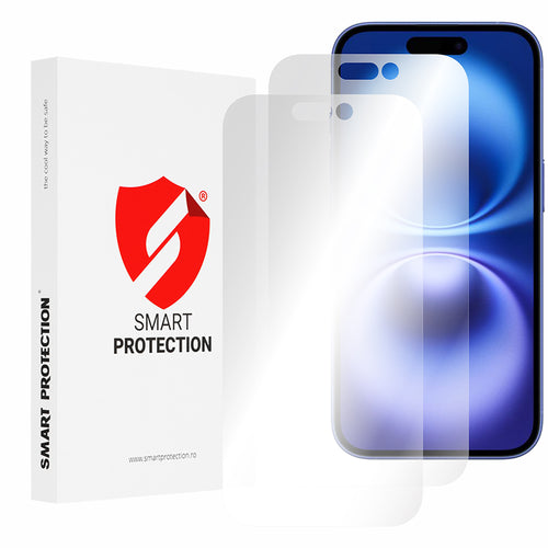 Folie de protectie pentru iPhone 16, Smart Protection Premium Classic (2 pack)