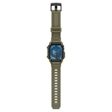 Curea pentru Apple Watch 10 46mm, Spigen Rugged Armor Pro (ACS08608), kaki
