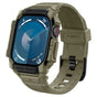 Curea pentru Apple Watch 10 46mm, Spigen Rugged Armor Pro (ACS08608), kaki