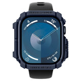 Husa smartwatch pentru Apple Watch 10 46mm, Spigen, bleumarin