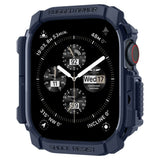 Husa smartwatch pentru Apple Watch 10 46mm, Spigen, bleumarin