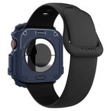 Husa smartwatch pentru Apple Watch 10 46mm, Spigen, bleumarin