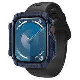 Husa smartwatch pentru Apple Watch 10 46mm, Spigen, bleumarin