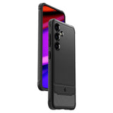 Husa pentru Samsung Galaxy S24 FE, Spigen Rugged Armor (ACS08578), negru