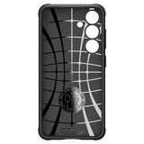 Husa pentru Samsung Galaxy S24 FE, Spigen Rugged Armor (ACS08578), negru