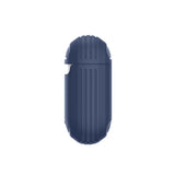 Husa casti pentru AirPods Pro 1/2, Techsuit Carbon Silicone, gri