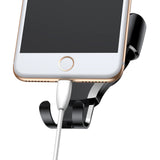 Suport auto Baseus Osculum (Suyl-XP0S), Gravity Prindere pentru Bord, Parbriz, 360A° Rotativ, Ventuza Clema, negru;argintiu