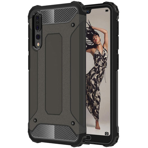 Husa pentru Huawei P20 Pro, Techsuit Hybrid Armor, negru