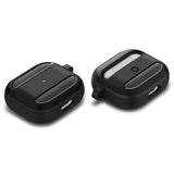 Husa casti pentru AirPods 3, Techsuit Carbon Silicone, gri