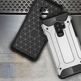 Husa pentru Samsung Galaxy S9 Plus, Techsuit Hybrid Armor, negru