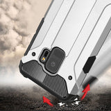 Husa pentru Samsung Galaxy S9, Techsuit Hybrid Armor, negru