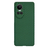Husa pentru OPPO Reno10, Techsuit Carbonite FiberShell, cyan