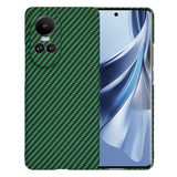 Husa pentru OPPO Reno10, Techsuit Carbonite FiberShell, cyan