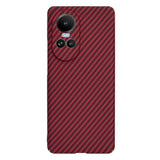 Husa pentru OPPO Reno10, Techsuit Carbonite FiberShell, cyan