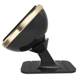 Suport auto Baseus 360° Degree (SUCX140015), Prindere magnetica pentru Bord, Parbriz, auriu