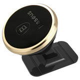 Suport auto Baseus 360° Degree (SUCX140015), Prindere magnetica pentru Bord, Parbriz, auriu