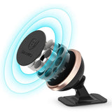 Suport auto Baseus 360° Degree (SUCX140015), Prindere magnetica pentru Bord, Parbriz, auriu