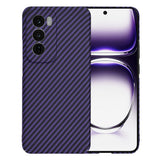 Husa pentru OPPO Reno12, Techsuit Carbonite FiberShell, cyan