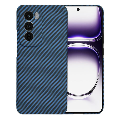 Husa pentru OPPO Reno12, Techsuit Carbonite FiberShell, cyan