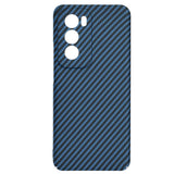 Husa pentru OPPO Reno12, Techsuit Carbonite FiberShell, cyan