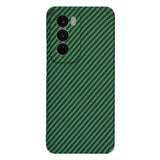 Husa pentru OPPO Reno12, Techsuit Carbonite FiberShell, cyan
