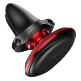 Suport auto Baseus Sugx-A09 (C40141201913-00), Prindere magnetica pentru Grila ventilatie, 360A° Rotatie, cu Cablu Suport, rosu