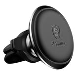 Suport auto Baseus (C40141201113-00), Prindere magnetica pentru Grila ventilatie, 360A° Rotatie, cu Cablu Suport, Negru