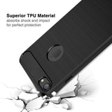 Husa pentru iPhone 7, Techsuit Carbon Silicone, albastru